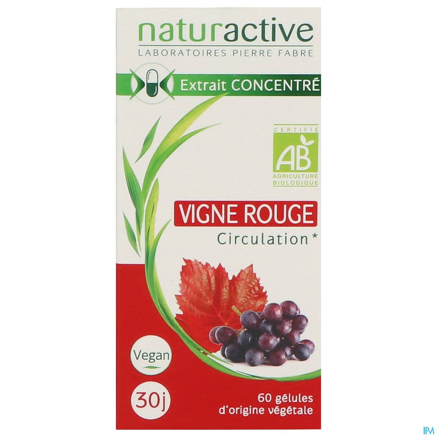 NATURACTIVE VIGNE RGE BIO GELUL 60