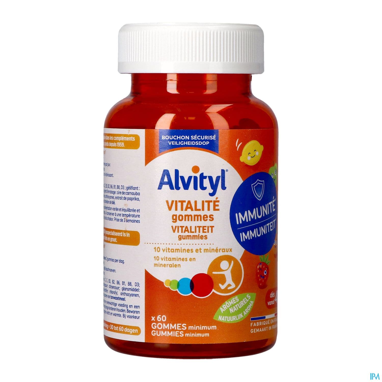 ALVITYL VITALITE GOMME 60
