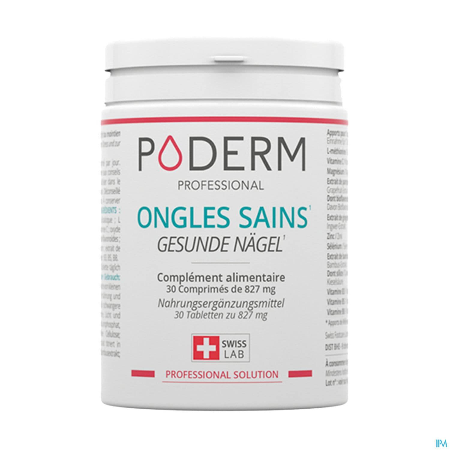 Poderm Ongles Purs Comprime 30