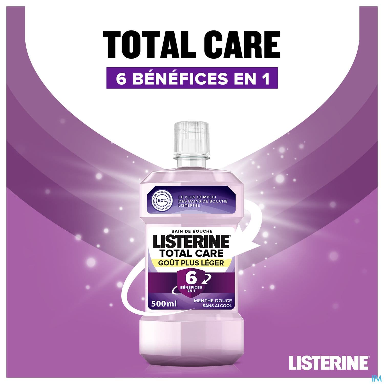 LISTERINE B/BOUC TOTAL CARE LEG500
