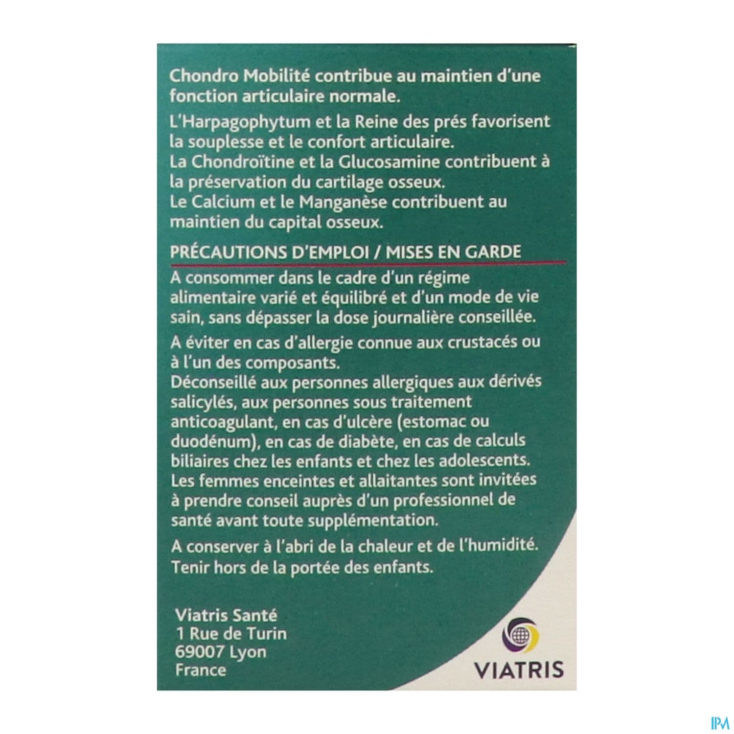 Viatris Chondro Mobilite Confort Articulaire Comprime 90