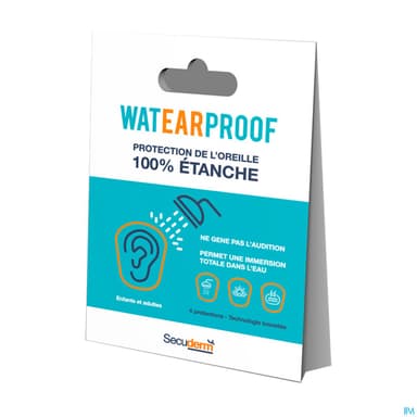 SECUDERM PROT OREIL WATERPROOF X4