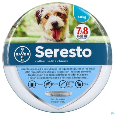 COLLIER SERESTO A/PARASIT PT CHIEN
