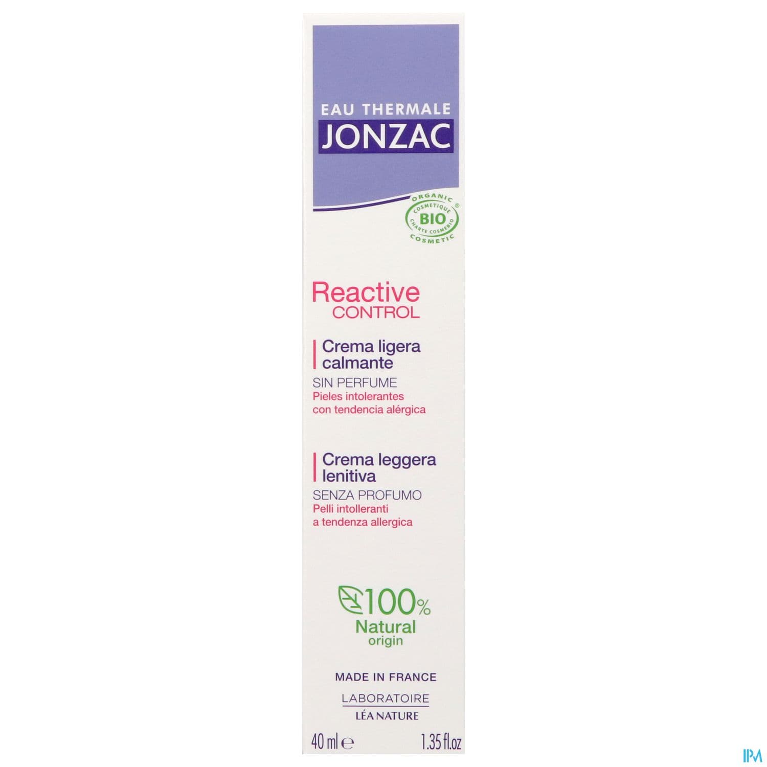 JONZAC REAC CONTROL CR LEGERE 40ML