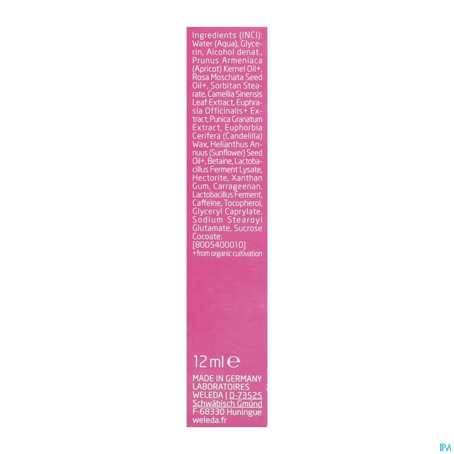 Weleda Rose The Blanc Contour Des Yeux Bio 12ml