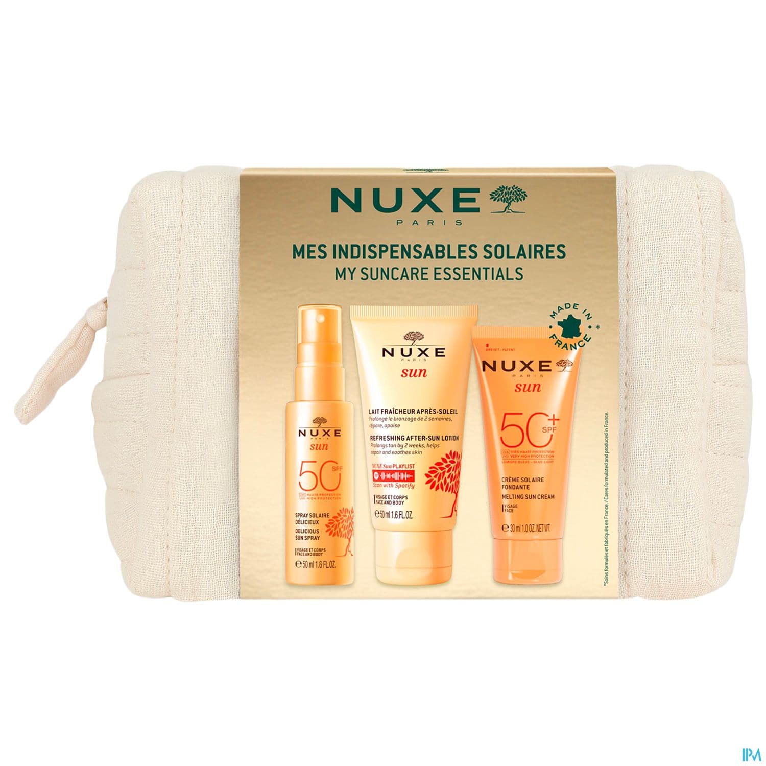 Nuxe Trousse Voyage Mes Indispensables Solaires 3produits