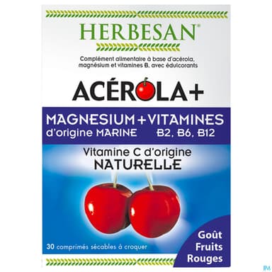 HERBESAN ACEROLA+MAGNES+VITB CPR30