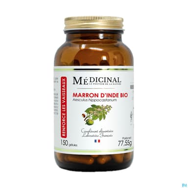 Medicinal Marron D Inde Bio Gelule 150