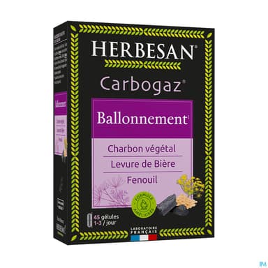 Herbesan Carbogaz Gelule 45