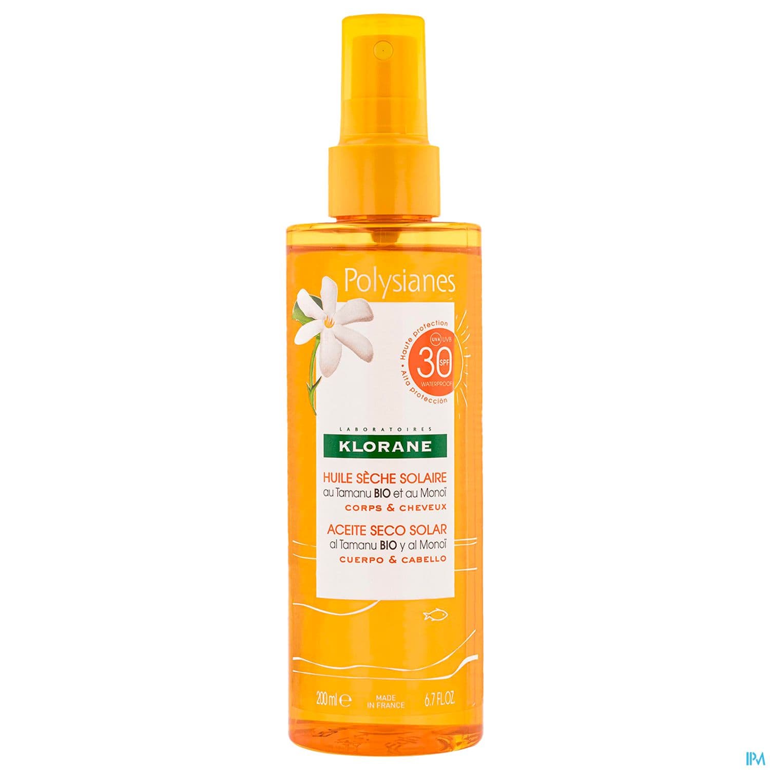 KLORANE-SOL HLE SPF30 200ML