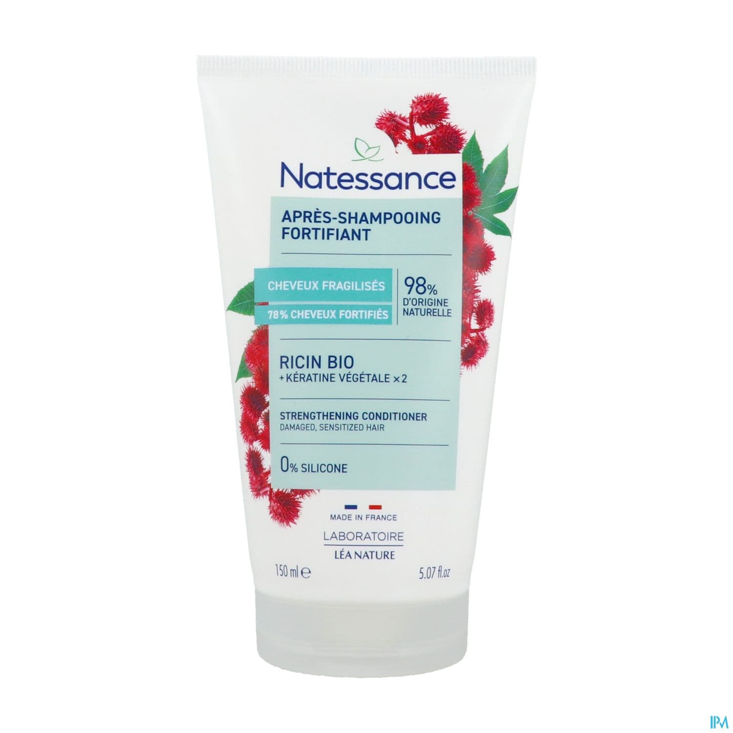 NATESSANCE AP/SH RICIN/KERAT 150ML — Grande Pharmacie des Halles Pharma