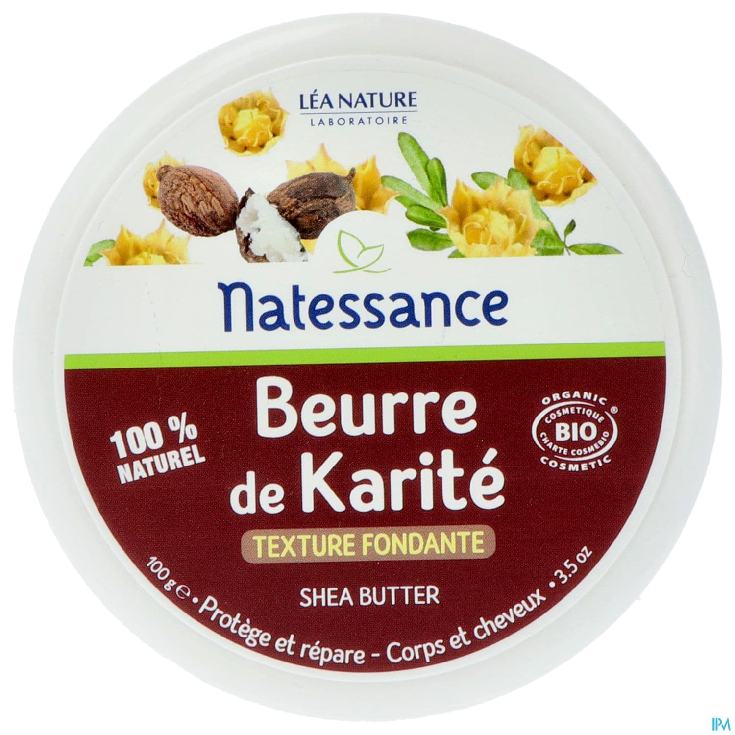 NATESSANCE BEURRE KARITE BIO 100G