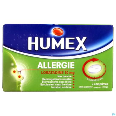 HUMEX ALLERGI LORATADINE 10MG CPR7