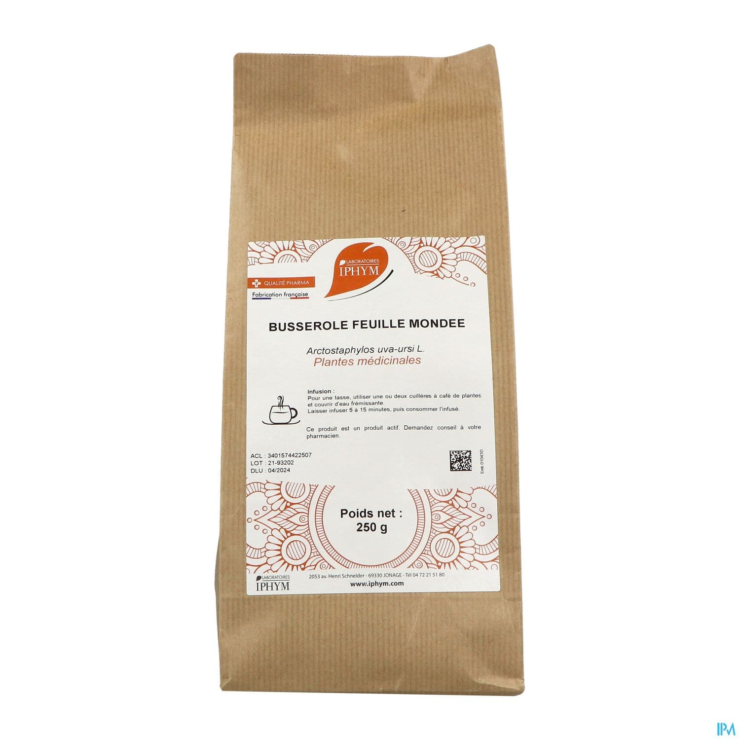 Iphym Busserolle Feuille Entiere 250g