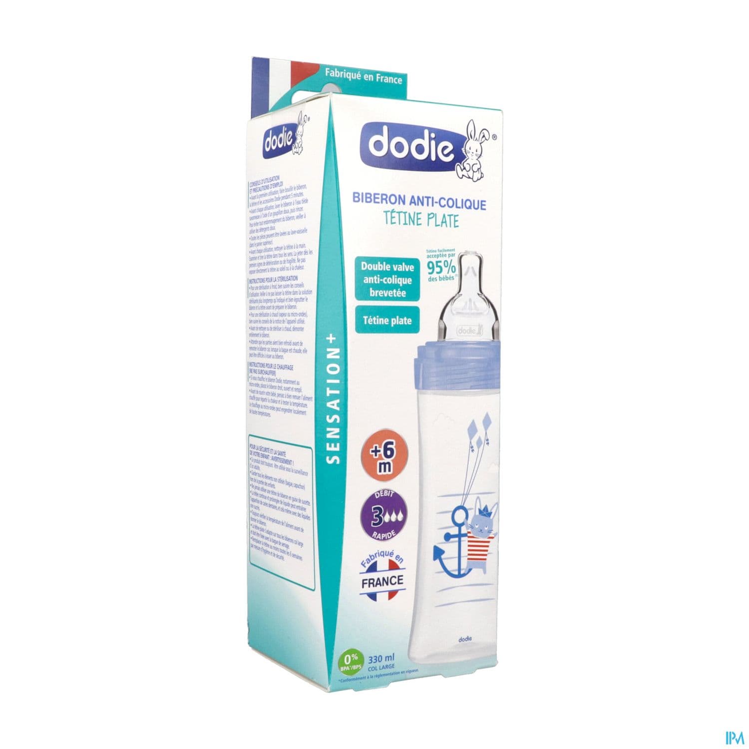 DOD BIB SENS+ 330ML MER +6M