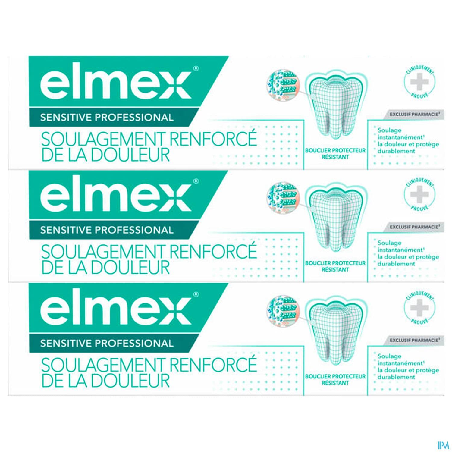 ELMEX DENT SENSITIV PRO 75ML X3
