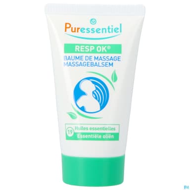 Puressentiel Baume De Massage Resp Ok Aux 19 Huile Essentielle 50ml