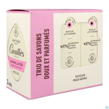 CAVAILLES SAV SURG AMANDE 200GX3