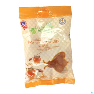 Le Pastillage Boule Fourree Miel 100g