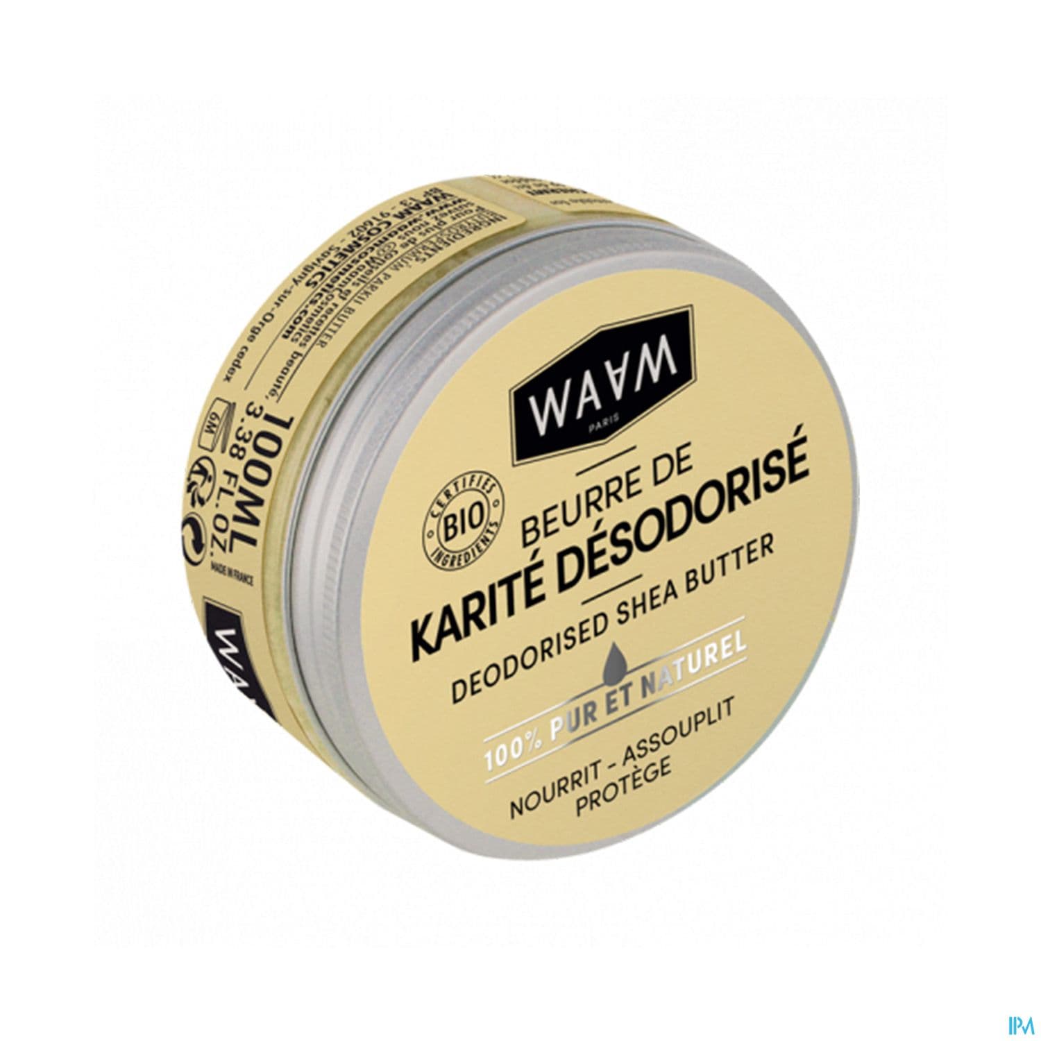 WAAM BEURRE KARITE PUR 100ML