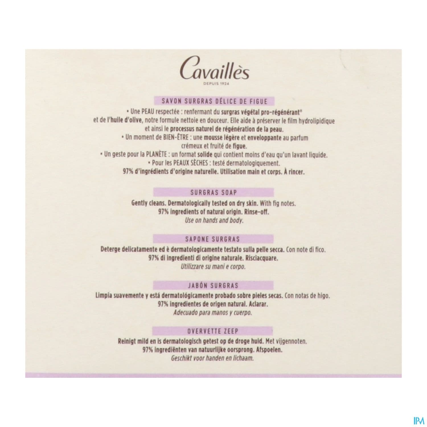 CAVAILLES SAV SURG FIGUE 200GX3