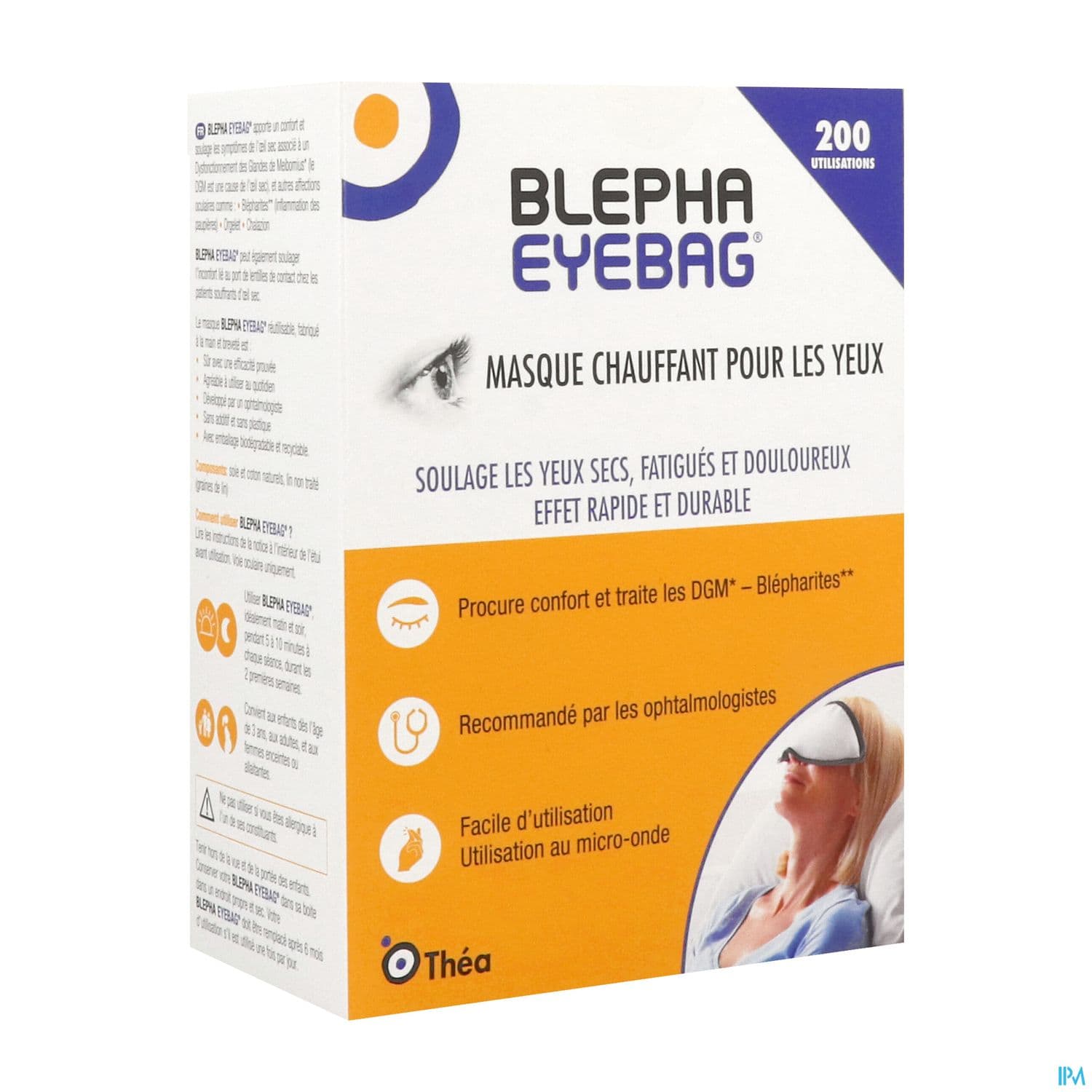 Blepha Eyebag Masque Oculaire Chauffant Reutilisable