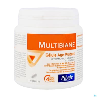 Pileje Multibiane Age Protect Gelule 120