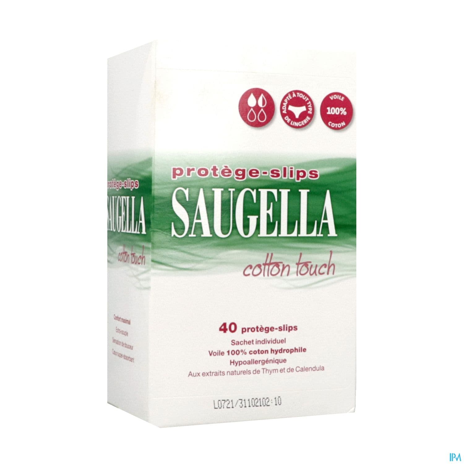 Saugella Cotton Touch Protege Slip 40