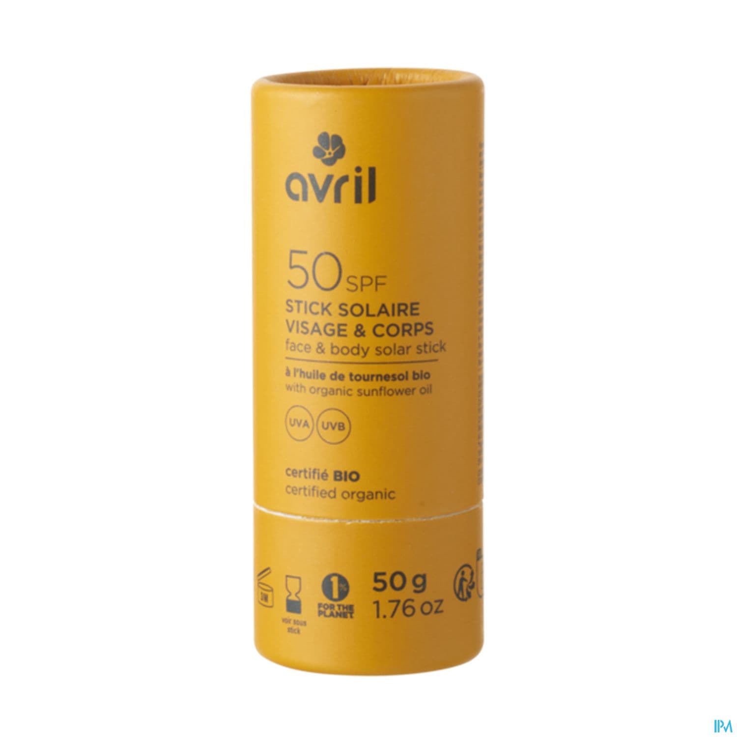 AVRIL SOLAIRE SPF50 STICK 50G