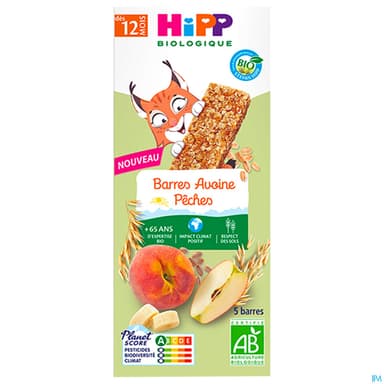 HIPP BAR AVOIN PECHE 20GX5