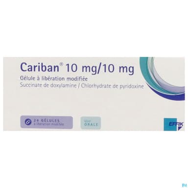Cariban 10mg/10mg Gelule Liberation Modifiee 24