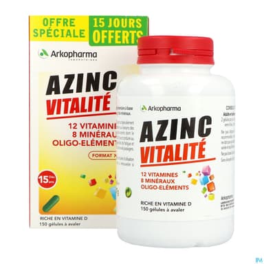 AZINC VITALITE AD GELUL120+30