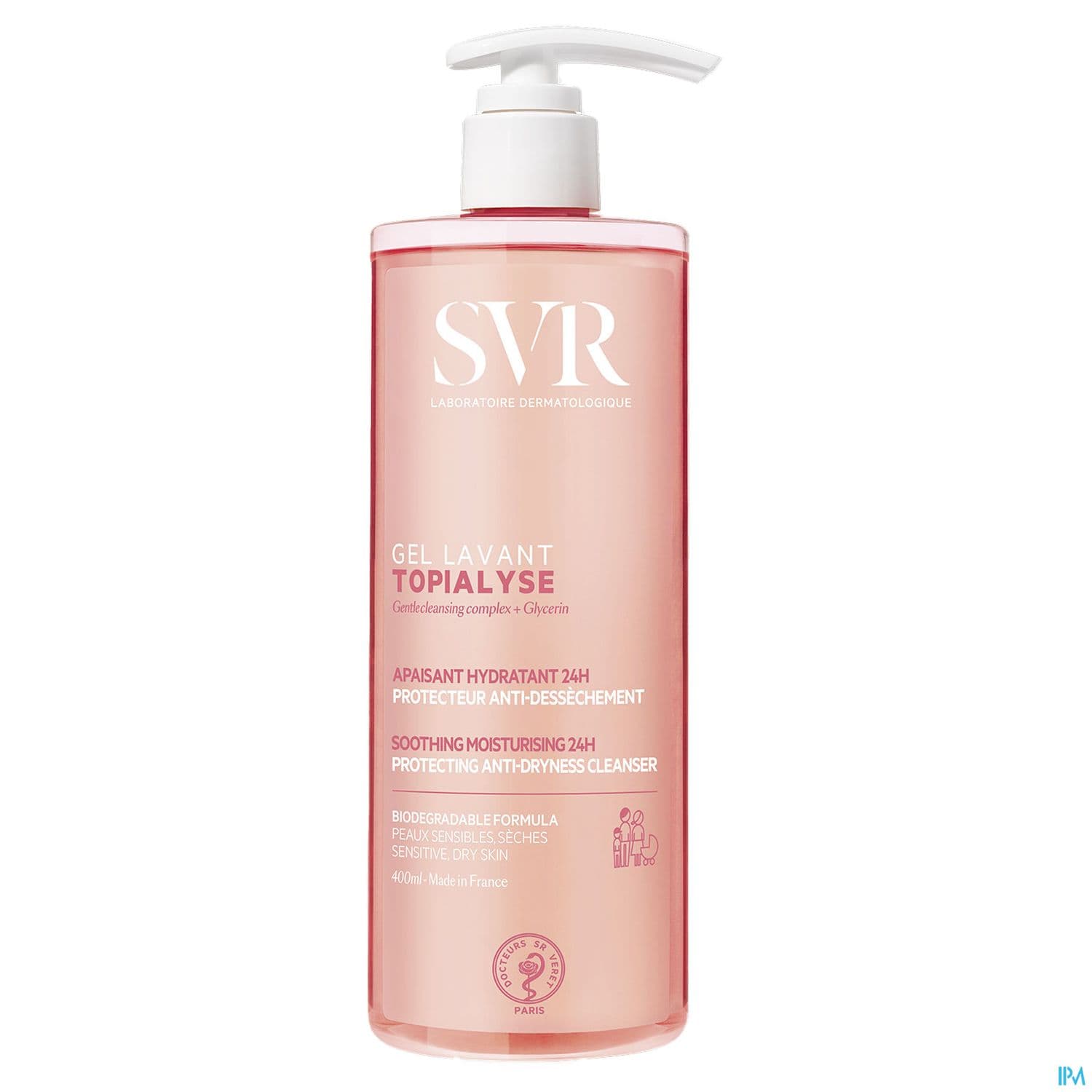 SVR TOPIALYSE GEL LAV 400ML