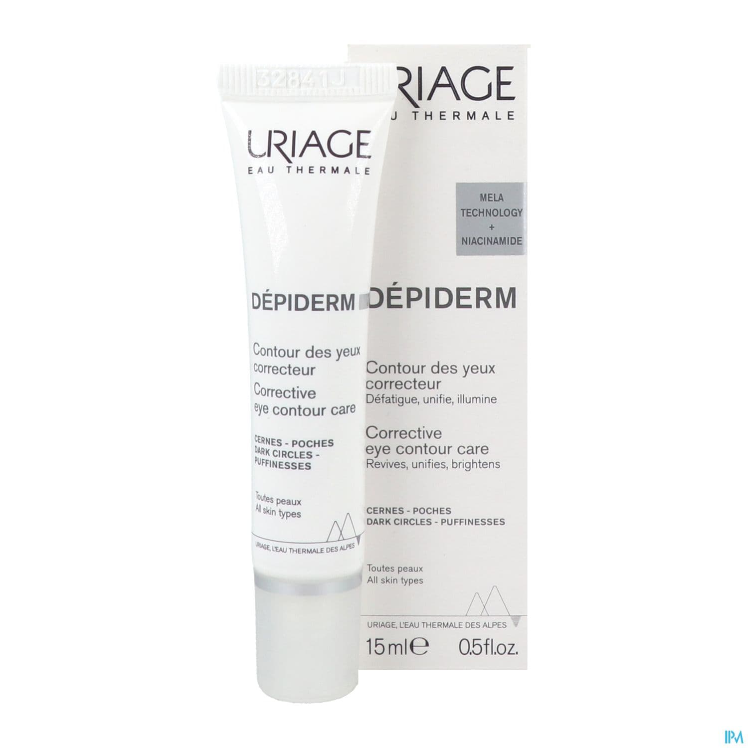 URIAGE DEPIDERM CONT YX A/TACH15ML