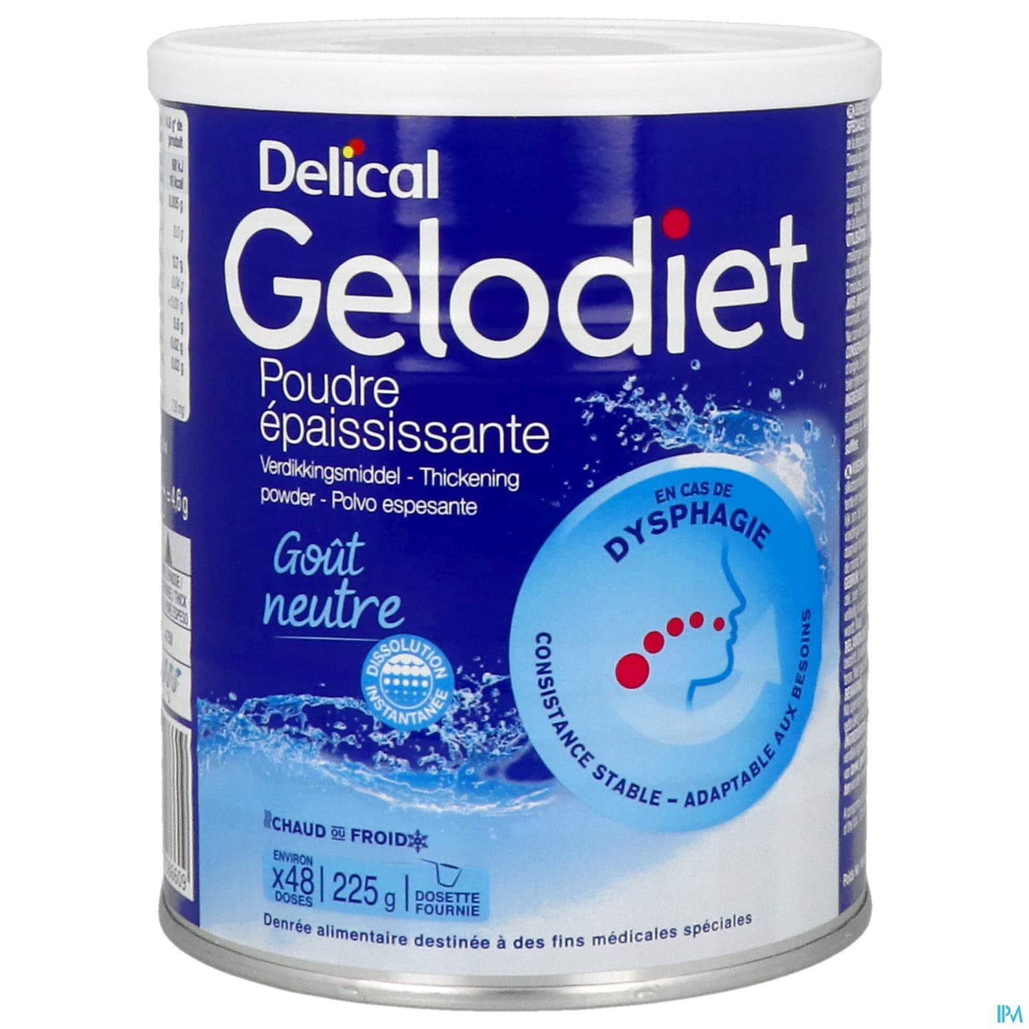 GELODIET PDR EPAISSISSANTE225G