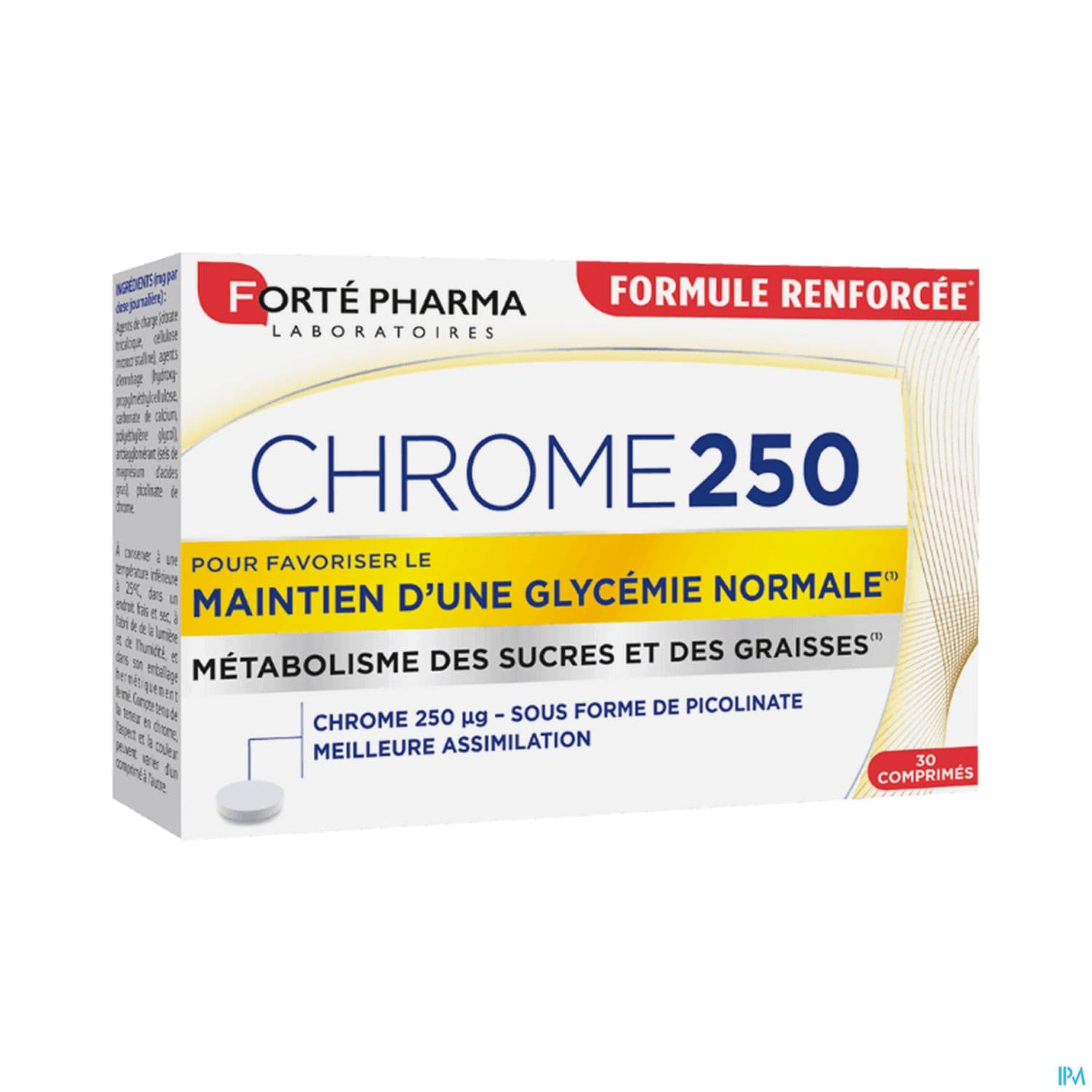 CHROME 250 FORTE PHARMA CPR 30