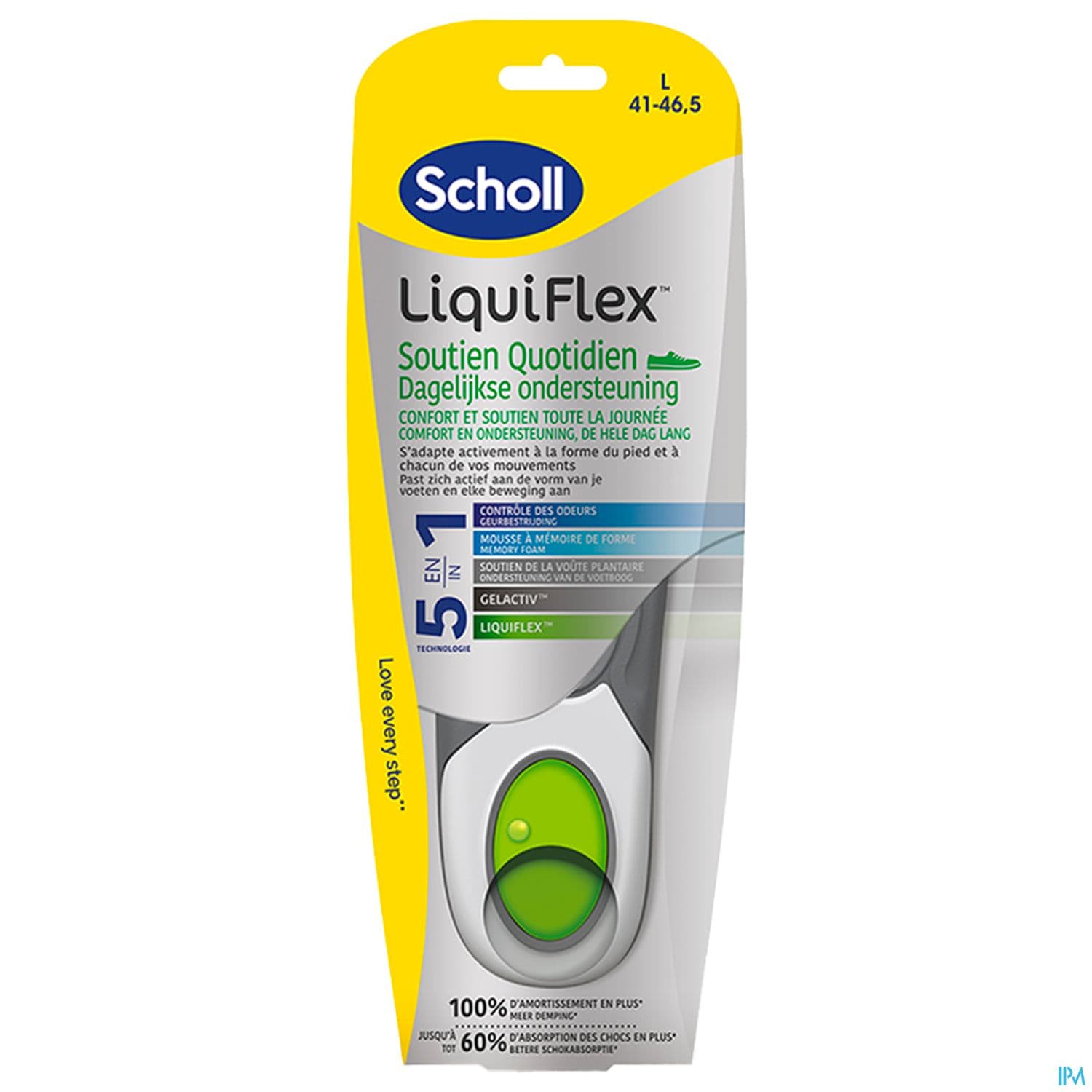 SCHOLL SEMELLE LIQUIFLEX QUOT T2