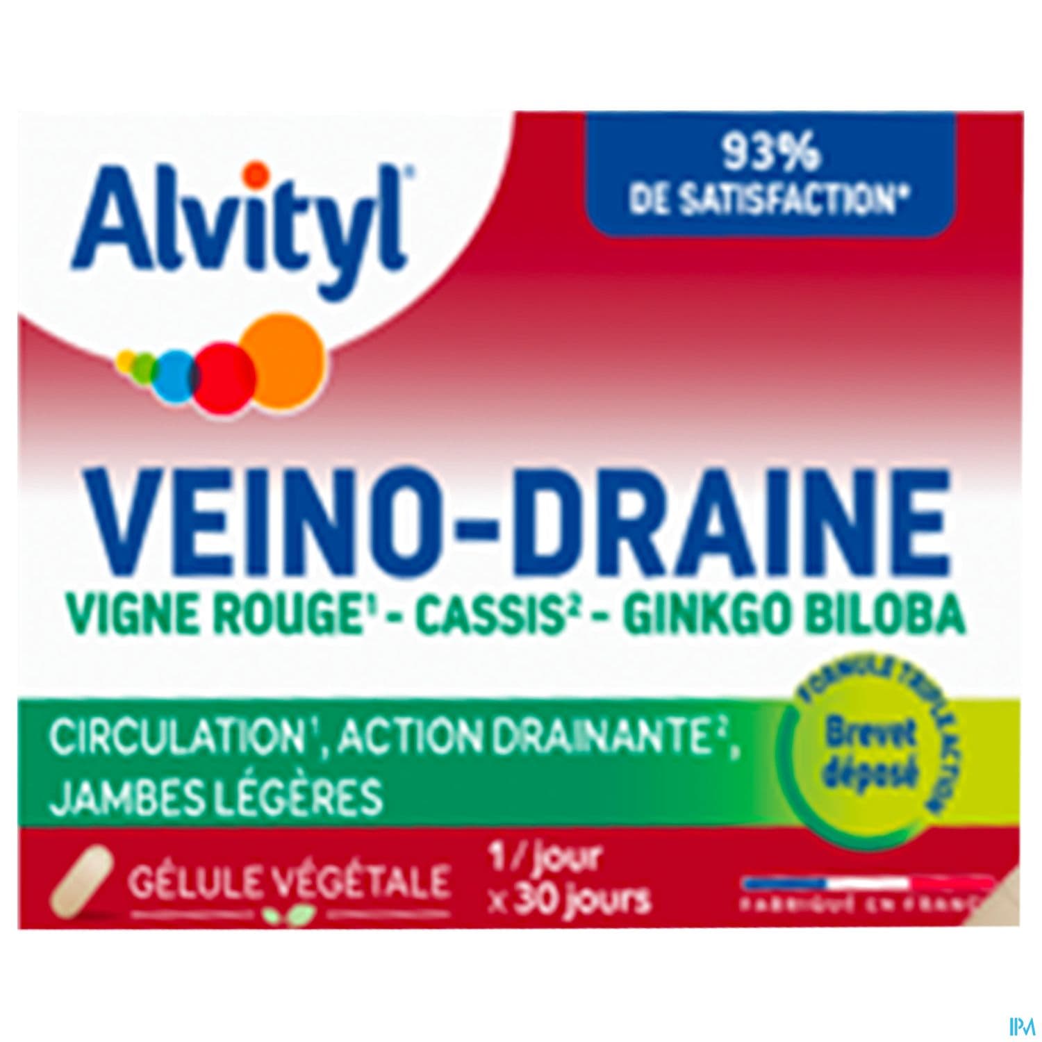 ALVITYL VEINODRAINE GELULE 30