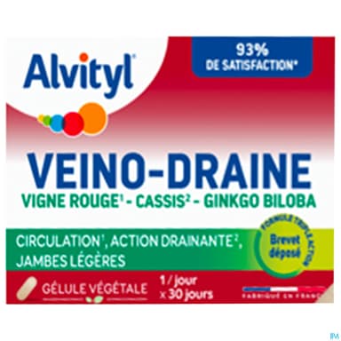 ALVITYL VEINODRAINE GELULE 30