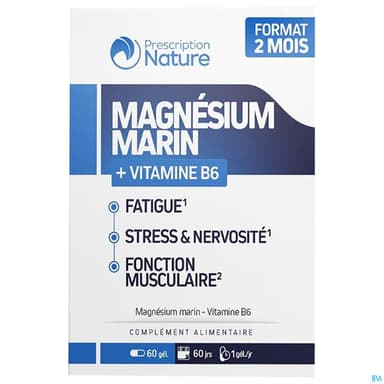 Prescription Nature Magnesium Marin Gelule 60