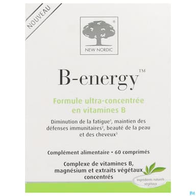 New Nordic B Energy Comprime 60