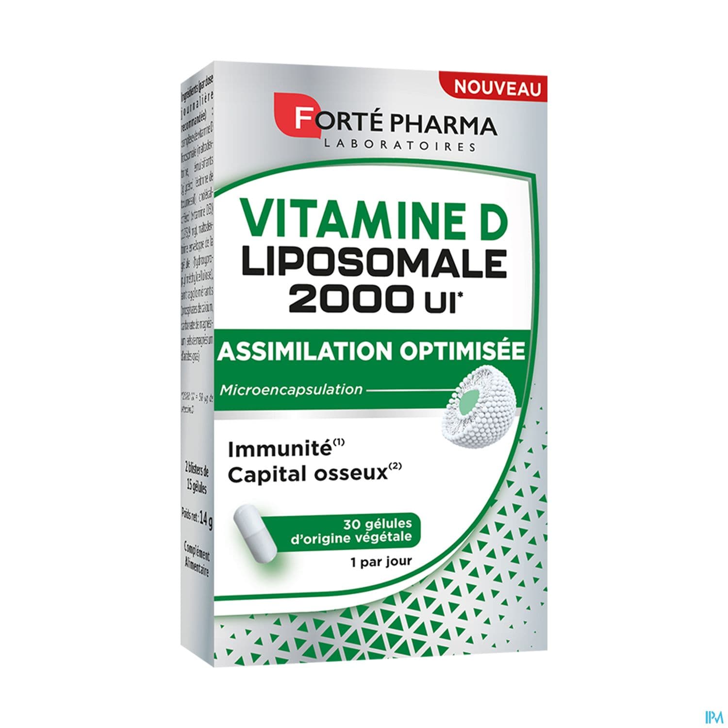 FORTE VITAMINE D LIPOSOM GELUL 30