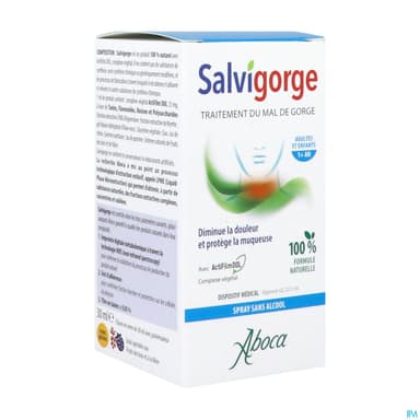 SALVIGORGE SPR S/ALCOOL 30ML