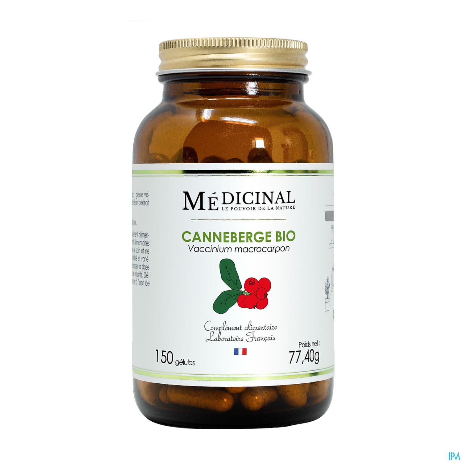 Medicinal Canneberge Bio Gelule 150