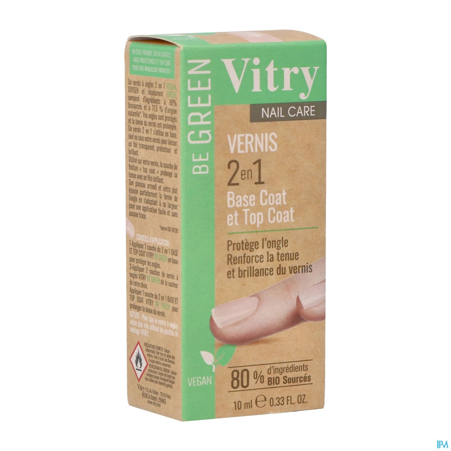 VITRY BE GREEN BAS+TOP COAT 10ML