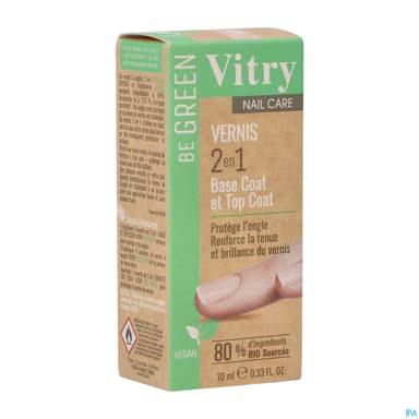 VITRY BE GREEN BAS+TOP COAT 10ML