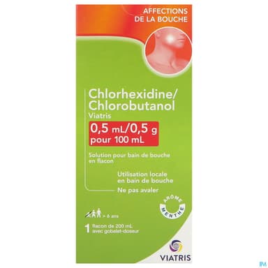 CHLORHEXIDINE/CHLOROBUT VTS 200ML