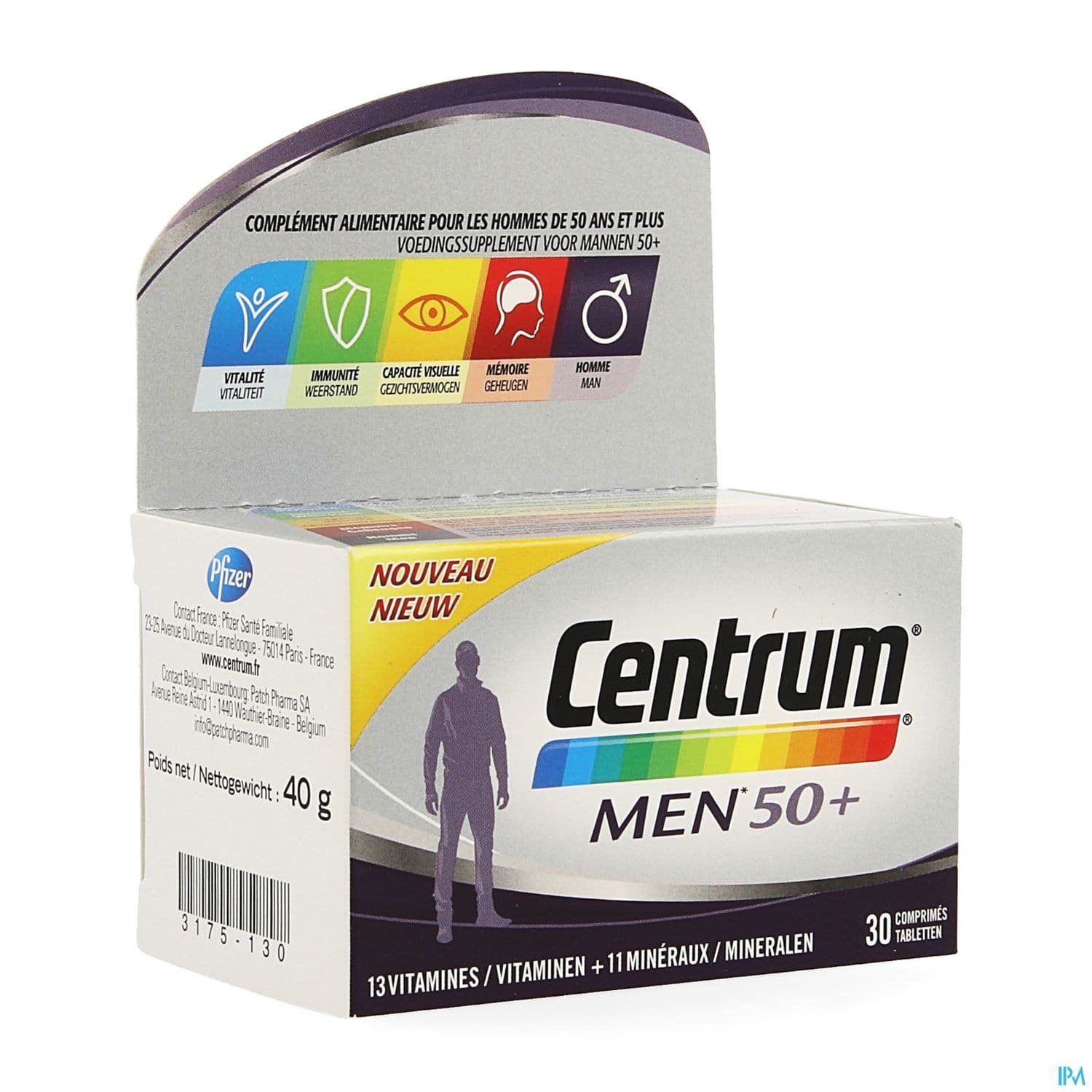 CENTRUM MEN 50+ CPR 30