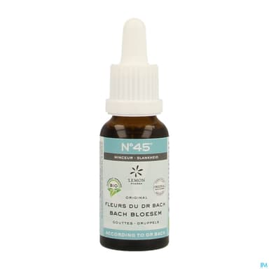 Lemon Pharma Fleur Bach Compose 45 Minceur 20ml
