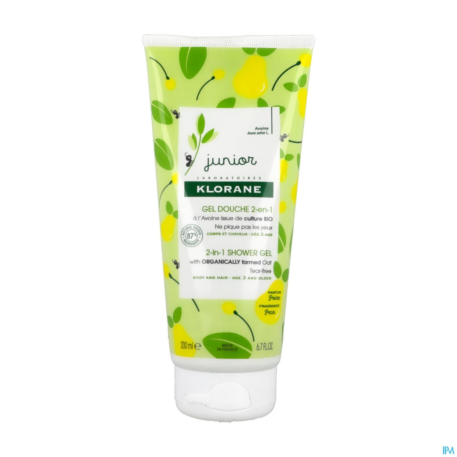 KLORANE JUNIOR GEL DCH POIRE200ML
